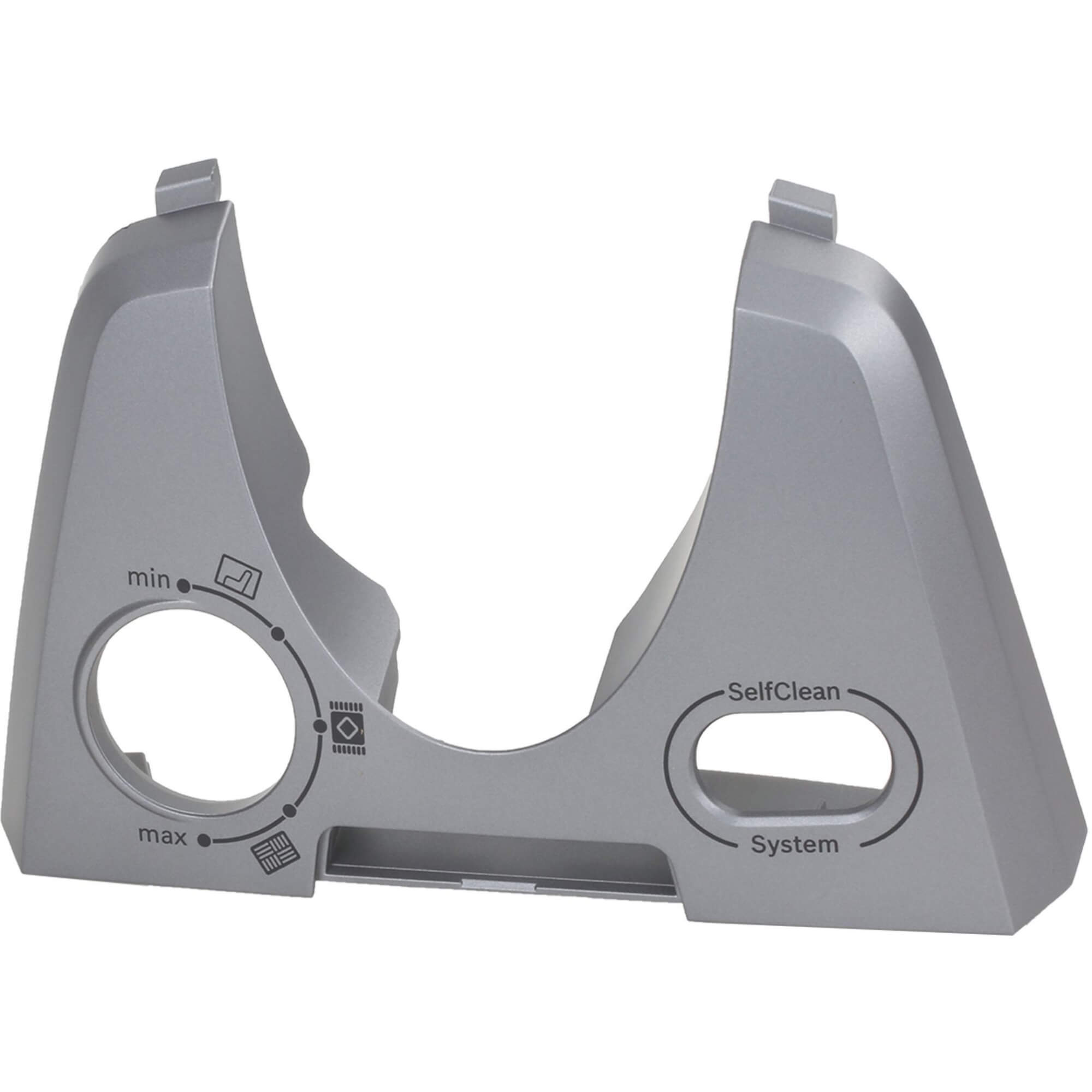 Abdeckung -Luftkanal-motorisch-bedruckt mineral silber (BD-12006838)