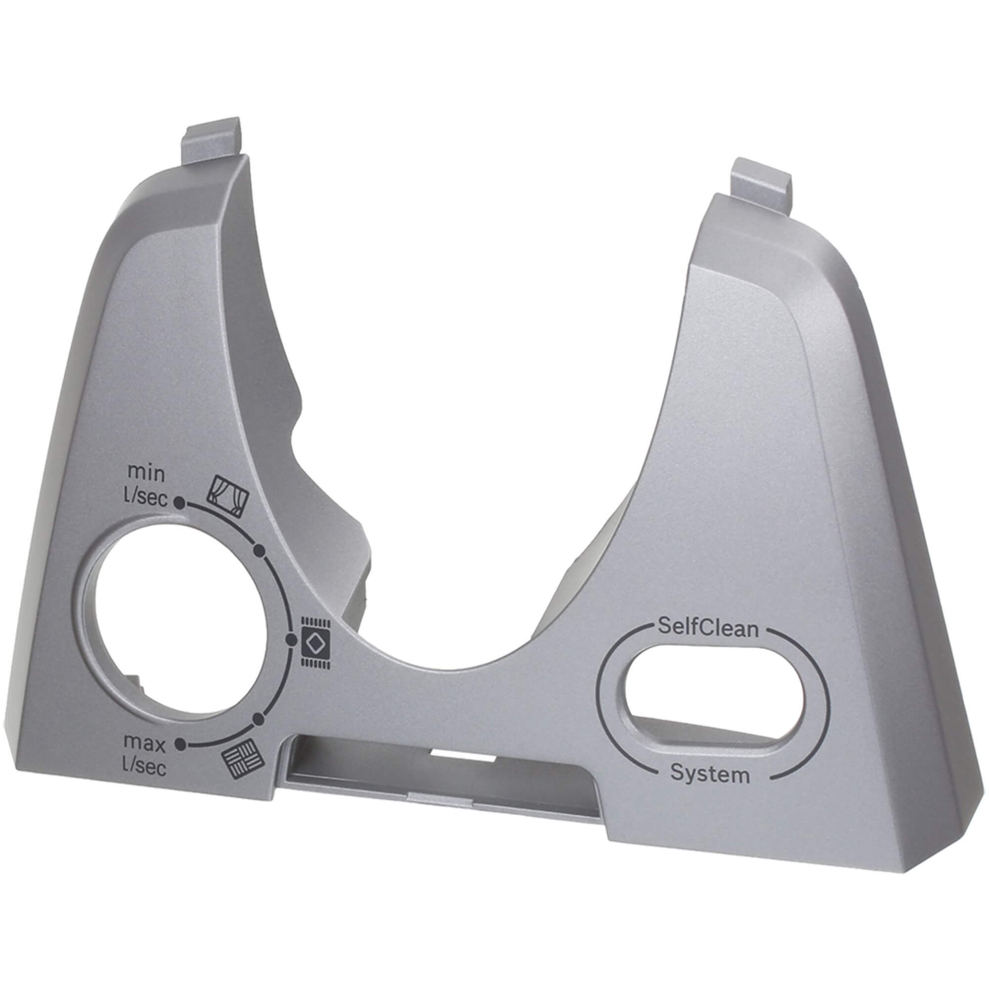 Abdeckung -Luftkanal-motorisch-bedruckt pearl dark grey (BD-12006668)