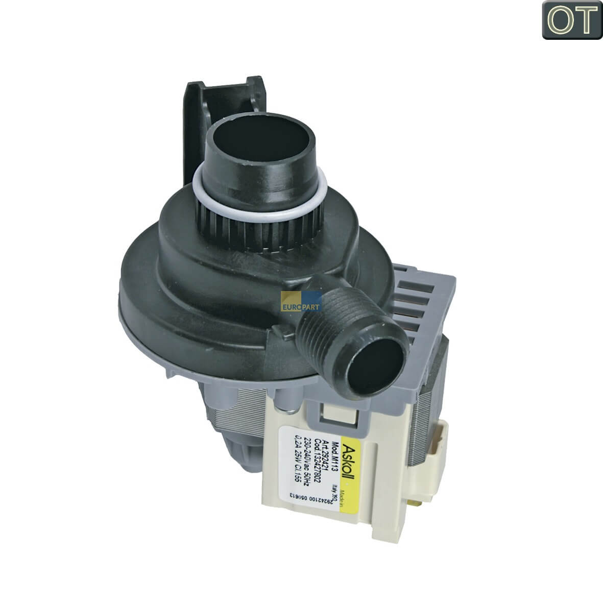 Ablaufpumpe Electrolux 146057320-5 Askoll mit Pumpenkopf f�r Waschmaschine (1460573205)