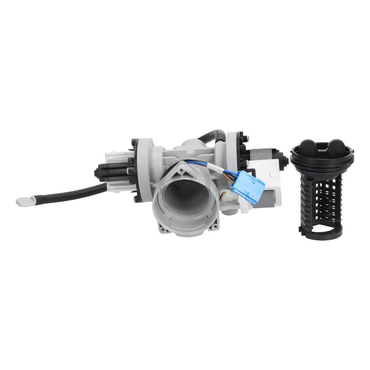 Ablaufpumpe LG  LEILI mit Kopf Sieb f�r Waschmaschine Waschtrockner (KD-5859EN1006N)