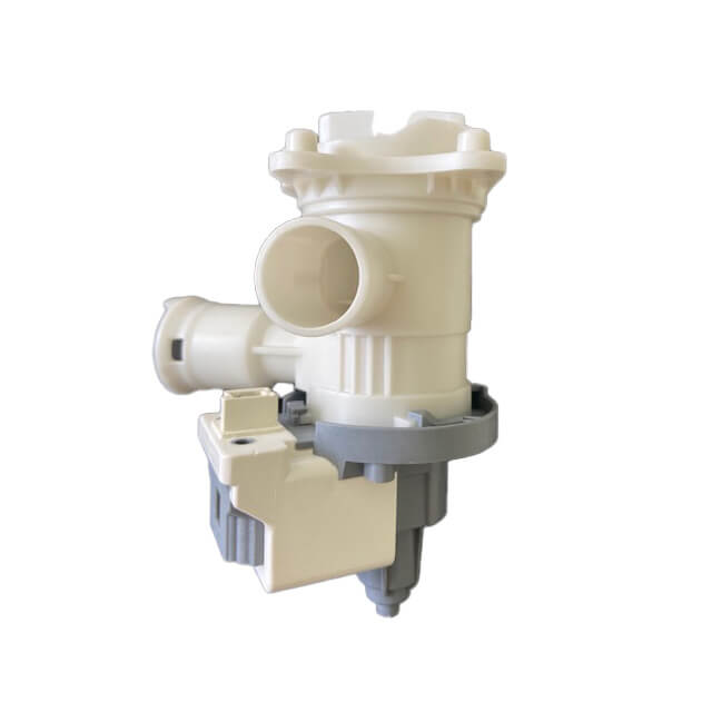Ablaufpumpe wie BSH 00145777 Hanyu mit Pumpenkopf und Sieb f�r Waschmaschine (KD-10029653)