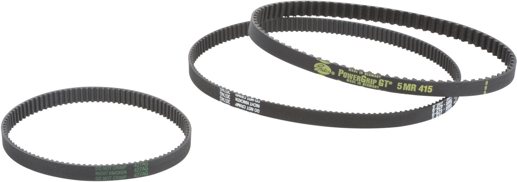 Antriebsriemen Riemensatz komplett 1xf  Motor- 2xf Getriebe (BD-00169548)