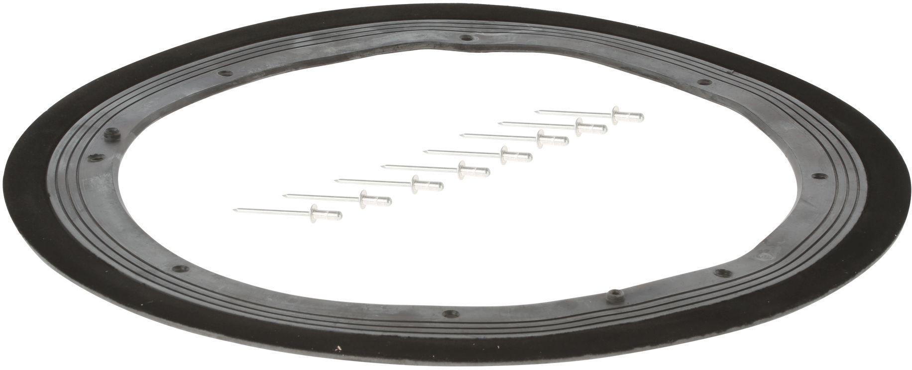 Auflage Filz hinten beflockt 1E0026 - 09-02 Dichtung nicht mehr mit Molykotefett fetten! (BD-00489163)