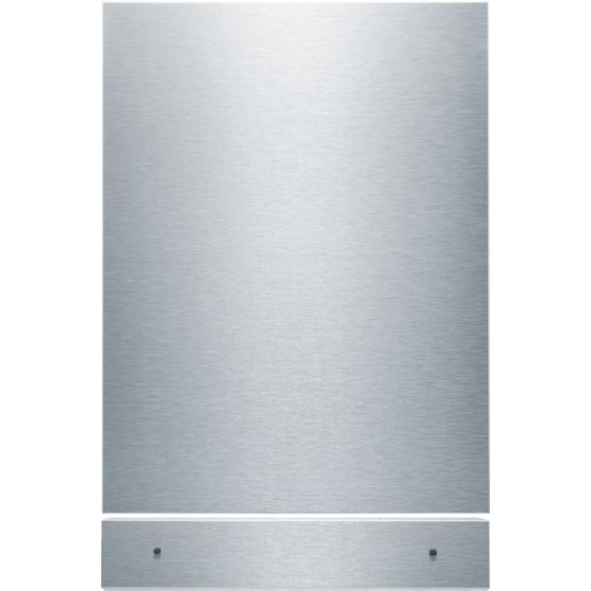 Aussent�r Edelstahl Vorsatzt�re mit Sockelverkleidung f�r In (00687853)