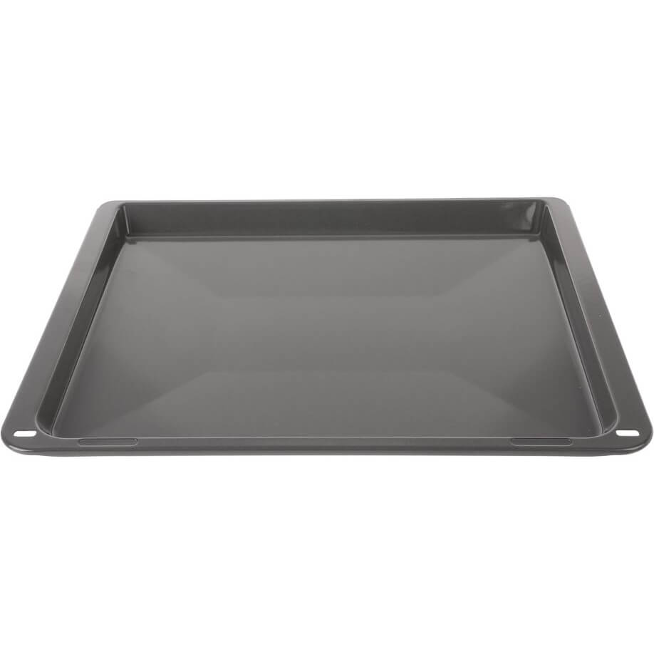 Backblech emailliert- seitlich ausziehbar grau emaliert f�r BW 459 x 372 x 30 mm (KD-00441158)