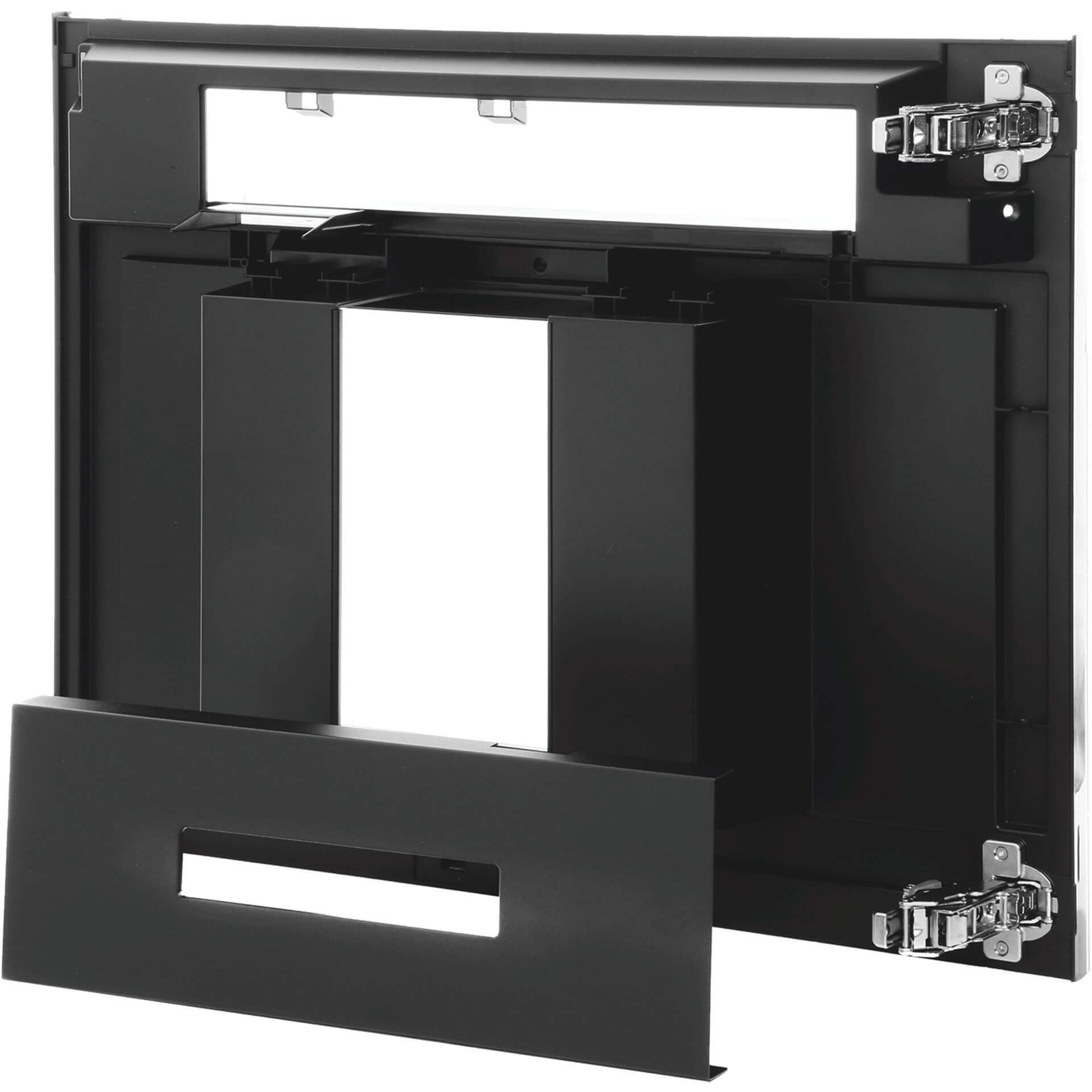 Bausatz T�r Siemens+Mittelpanel- Abdeckung Getr�nkeauslauf-H�henverstellung- schwarz (neue Struktur der Farbe) (BD-00775688)