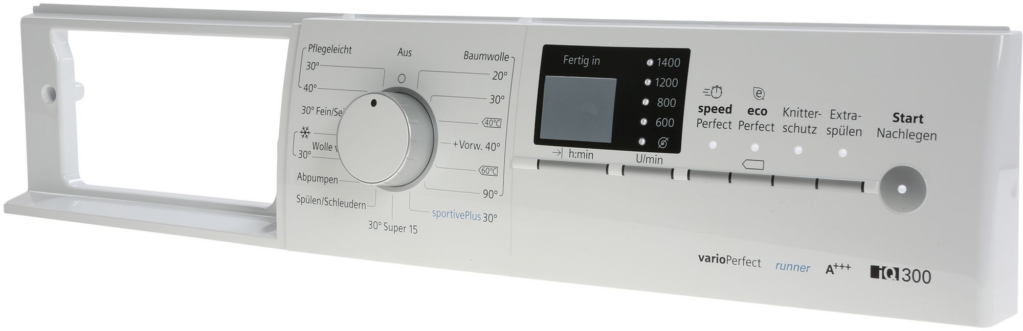 Bedienblende (BD-11004701) unter Waschen und Trocknen/Waschmaschine/Steuerung und Bedienung/Bedienblende und Blendenkasten