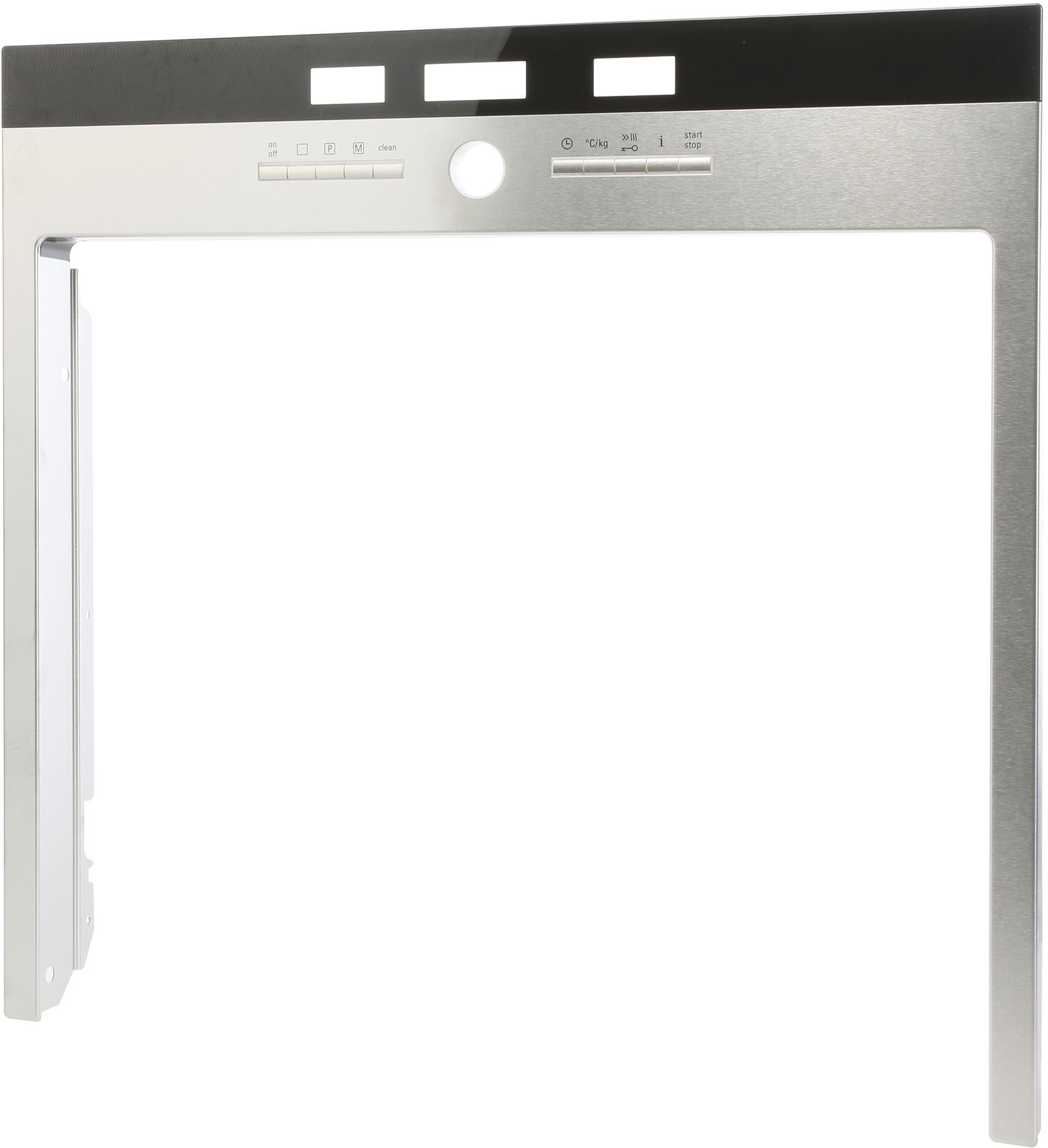 Bedienblende Edelstahl T�rned U mit Tasten IC5 (BD-00246989)