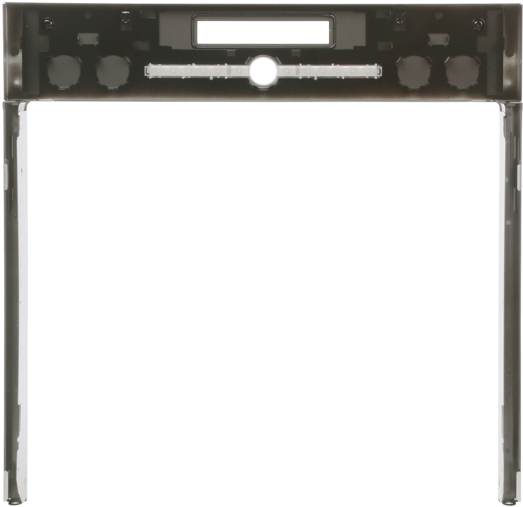 Bedienblende EdelstahlT�rned Umit Tasten ES-HB ESM-TFT (BD-00711252)