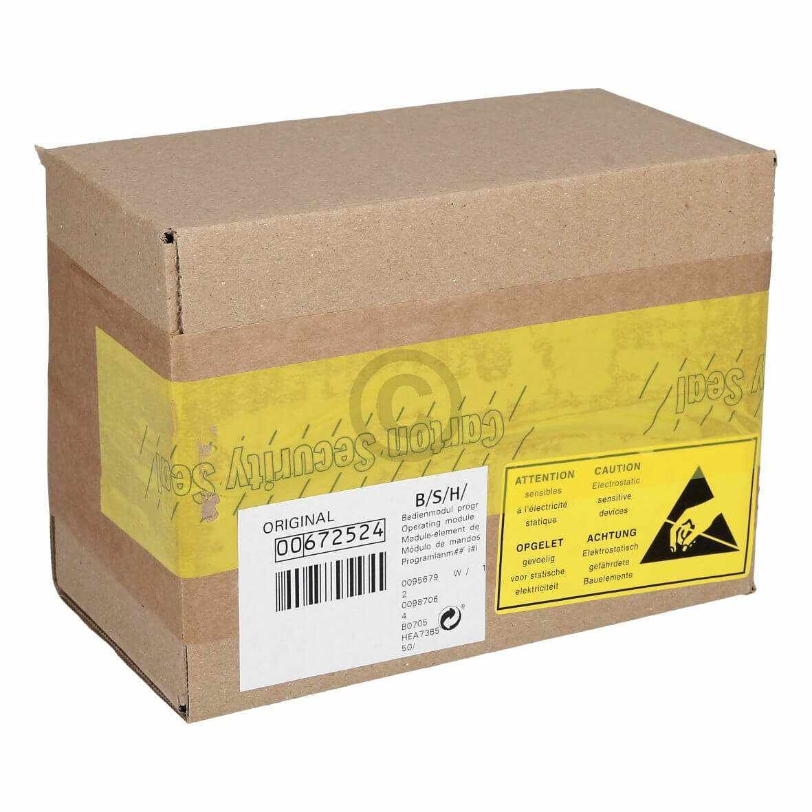 Bedienmodul programmiert Anzeige (BD-00672524)