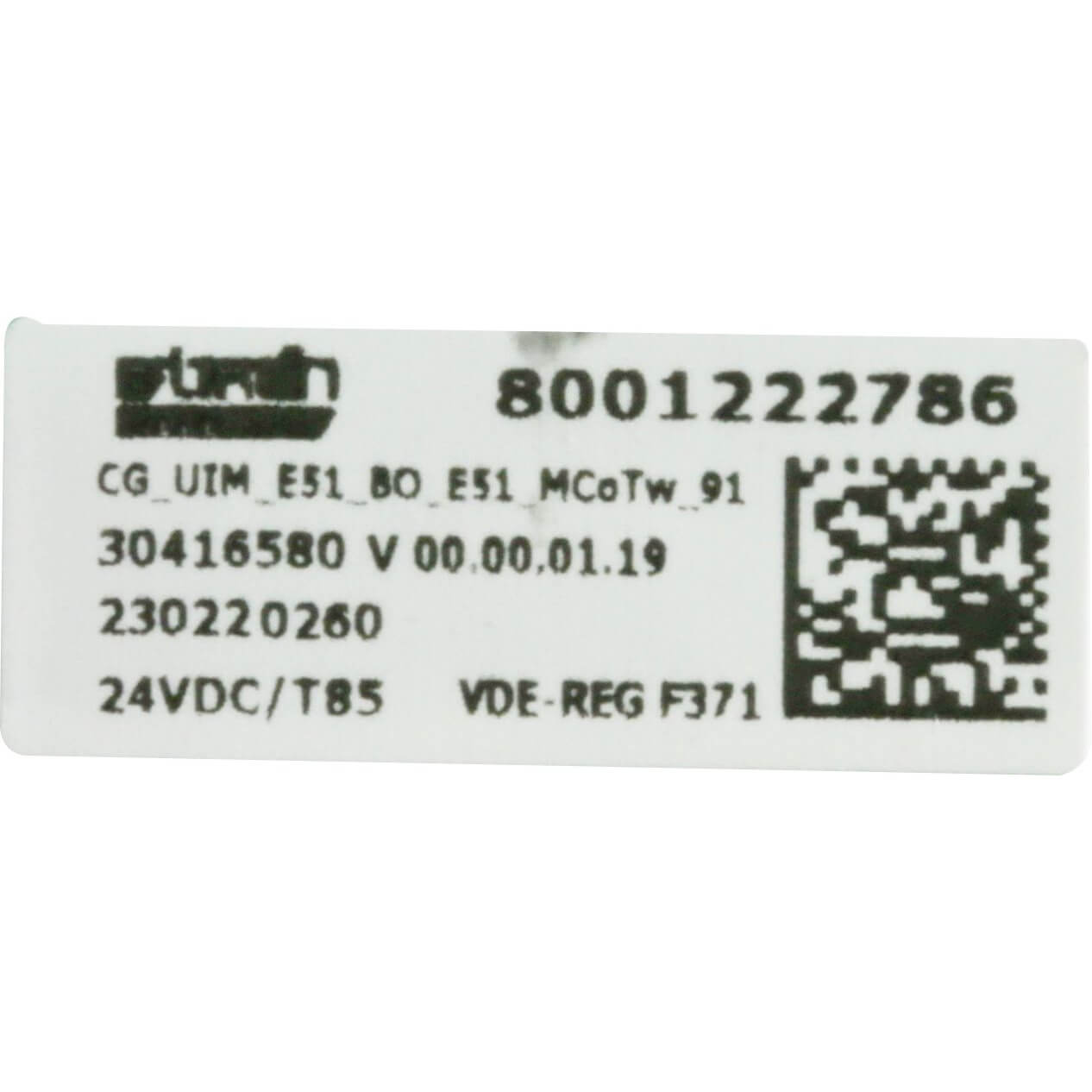 Bedienmodul programmiert (BD-11061125)