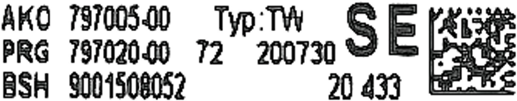 Bedienmodul unprogrammiert (BD-11036784)