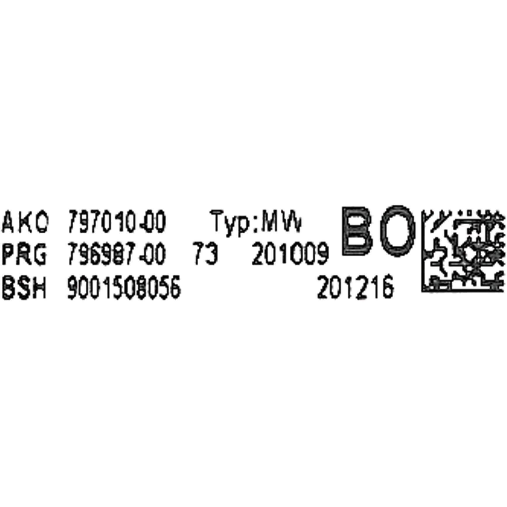 Bedienmodul unprogrammiert (BD-11036789)