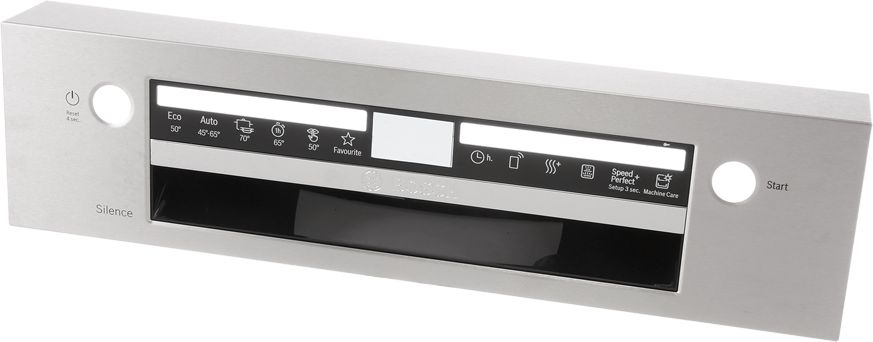 Blendenkasten Edelstahl-schwarz- 6 Programme- 5 Zusatzfunktionen- 24 h Zeitvorwahl (BD-11040510)