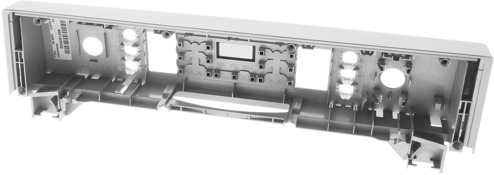 Blendenkasten Edelstahlfarbig 6 Programme- 4 Zusatzfunktionen- Zeitvorwahl (11023458)
