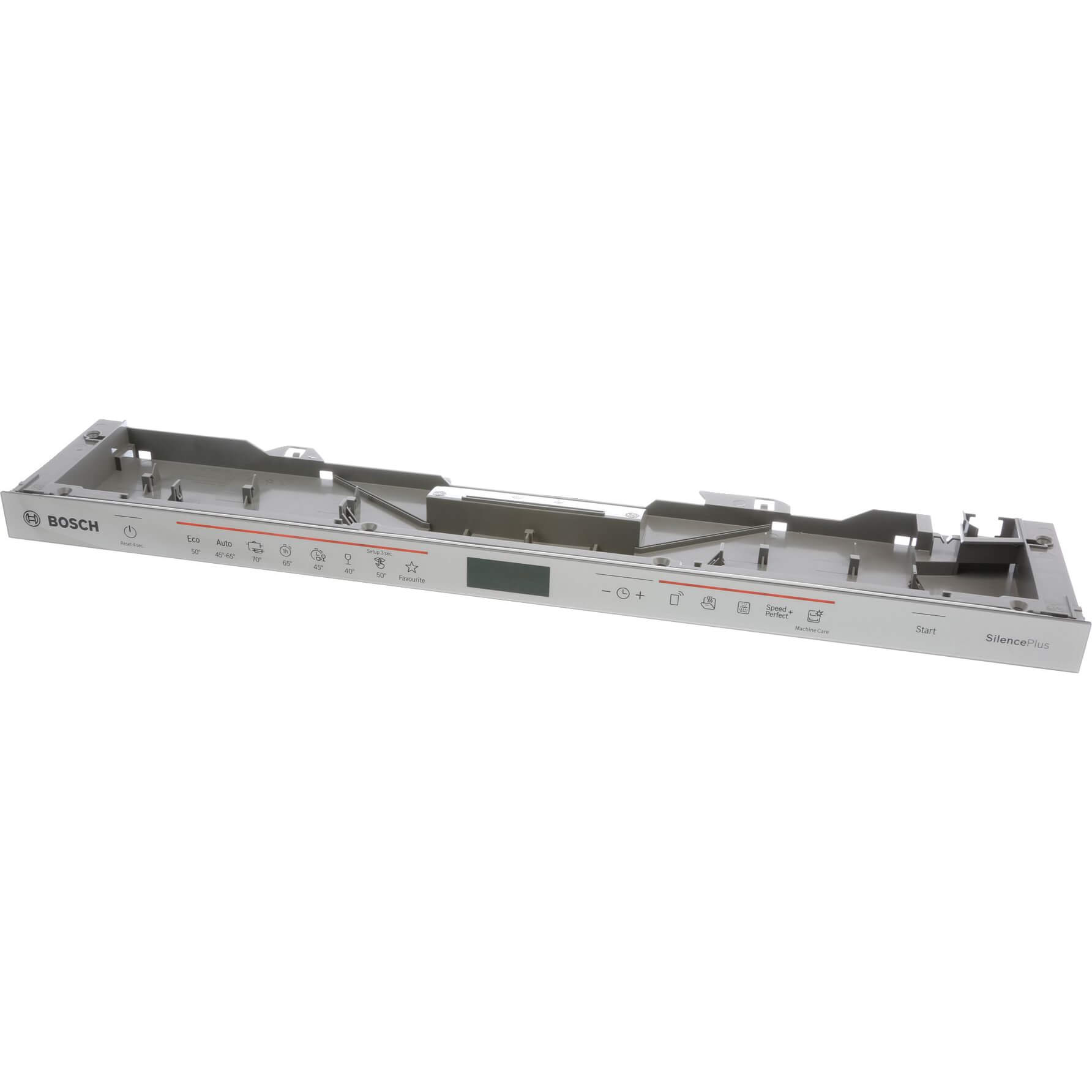 Blendenkasten edelstahlfarbig- 8 Programme- 5 Zusatzfunktionen- 24 h Zeitvorwahl (BD-11039837)