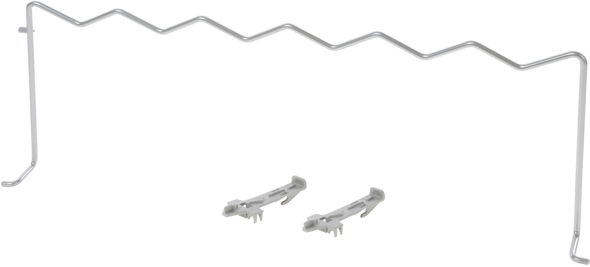 B�gel silber- Gl�seranlage mit Lagerplatten (KD-11004984)