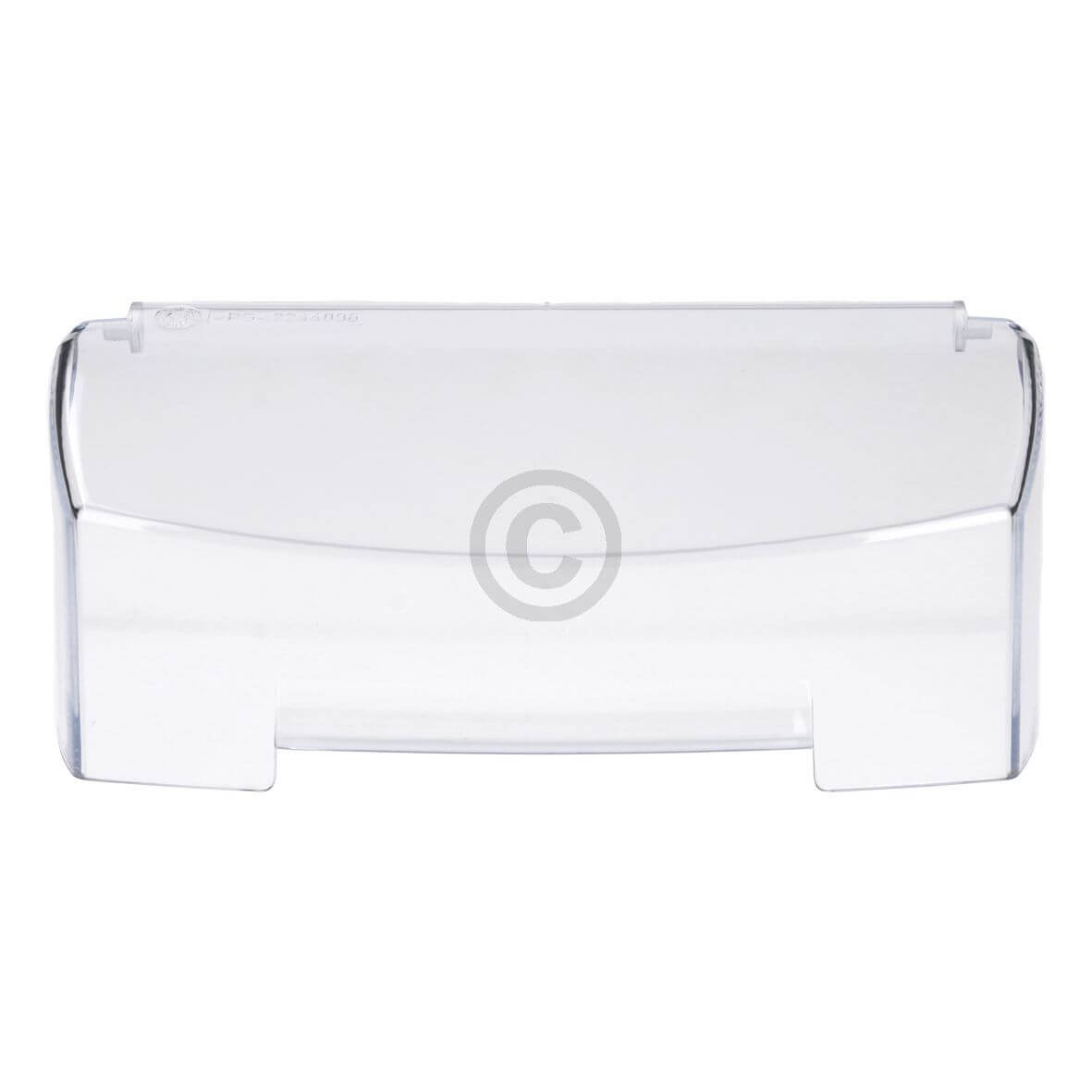 Butterfachdeckel ZANKER 224409608-3 Klappe oben f�r Absteller K�hlschrankt�re (2244096083)