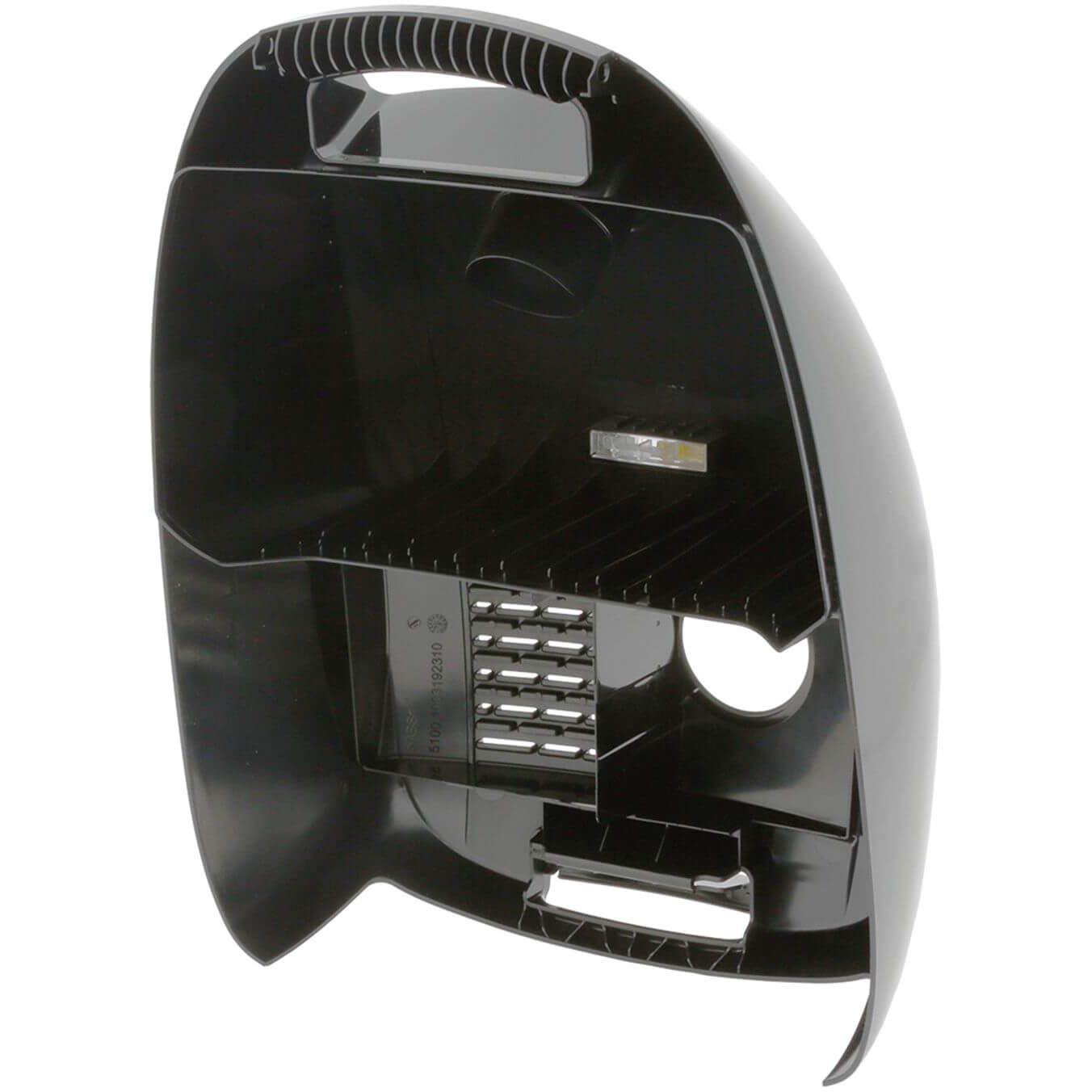 Deckel f-Staubraum m-FiWeAnz- Stutzenring-white aluschwarz- ohne Markenbedruckung f-Staubraum m-FiWeAnz- Stutzenring-white alu (BD-11002032)