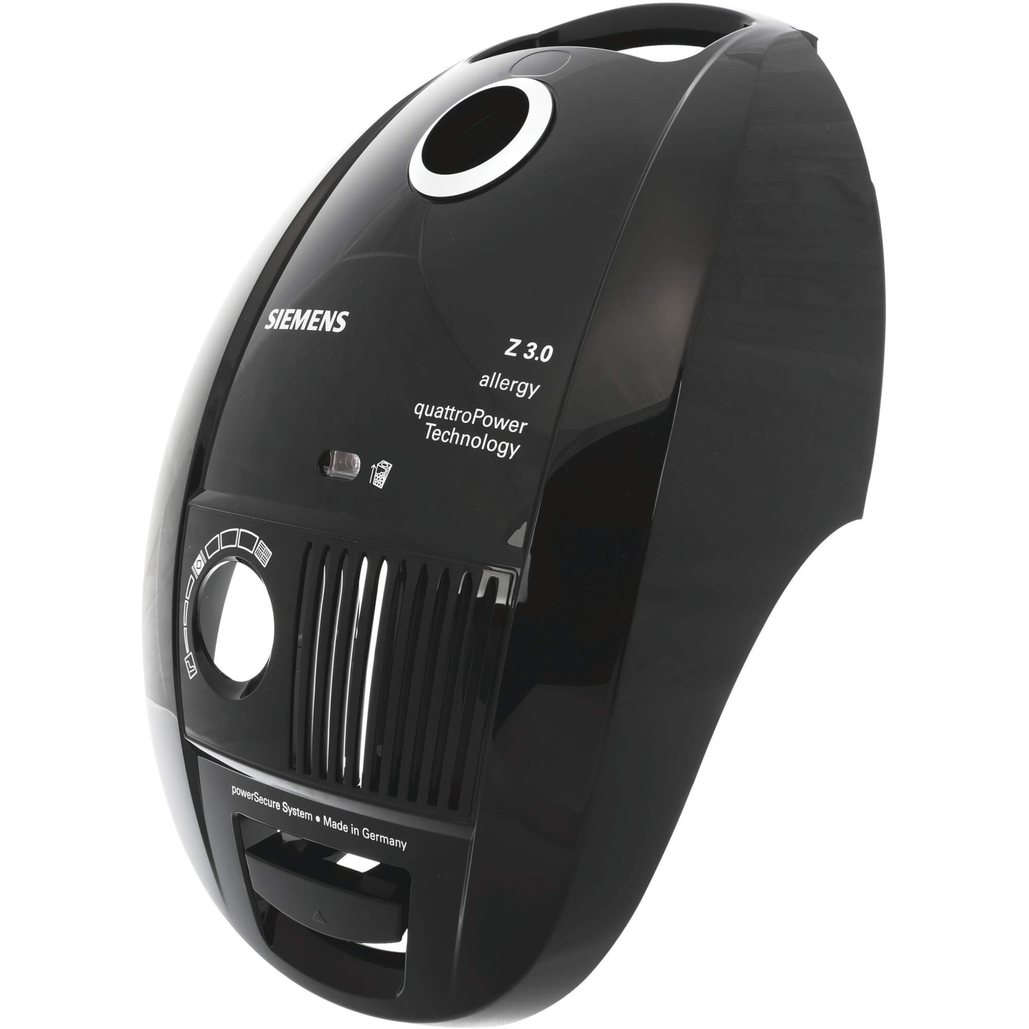 Deckel f-Staubraum- mit FWA dk-rt- Stutzen wh-alu (BD-11007877)