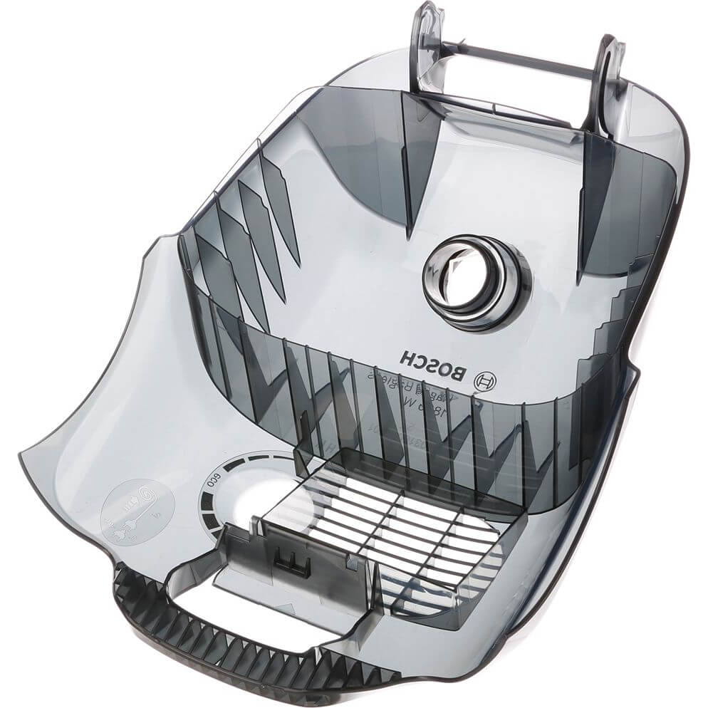 Deckel f�r Staubraum- BOSCH bagundbaglass 1800W- MAGIC-BLACK-TRANSLUZENT (BD-00449814)