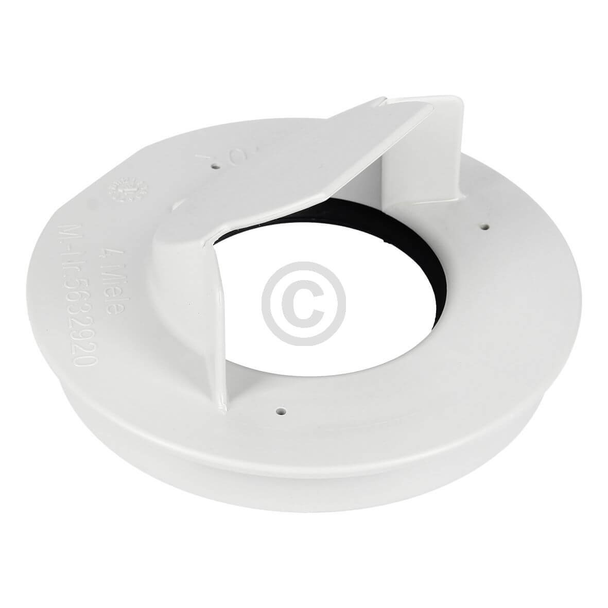 Deckel Miele 2170463 mit Dichtung f�r Kugel Saugschlauch Waschmaschine (EA-2170463)