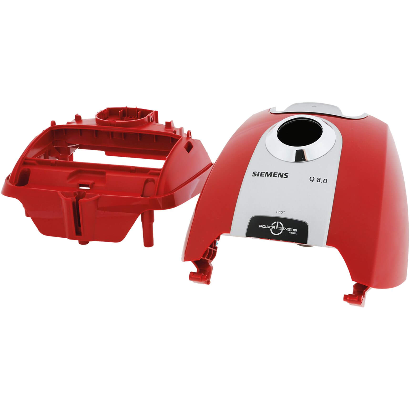 Deckel Set:Deckel vollst�ndig auto  + Kappe RED PEPPER- SIEMENS Q 8 0 hepa turbo eco+ (BD-00797369)