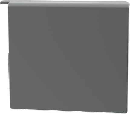 Dekorrahmen Edelstahl-look f�r Bedienblende links (BD-00644905)