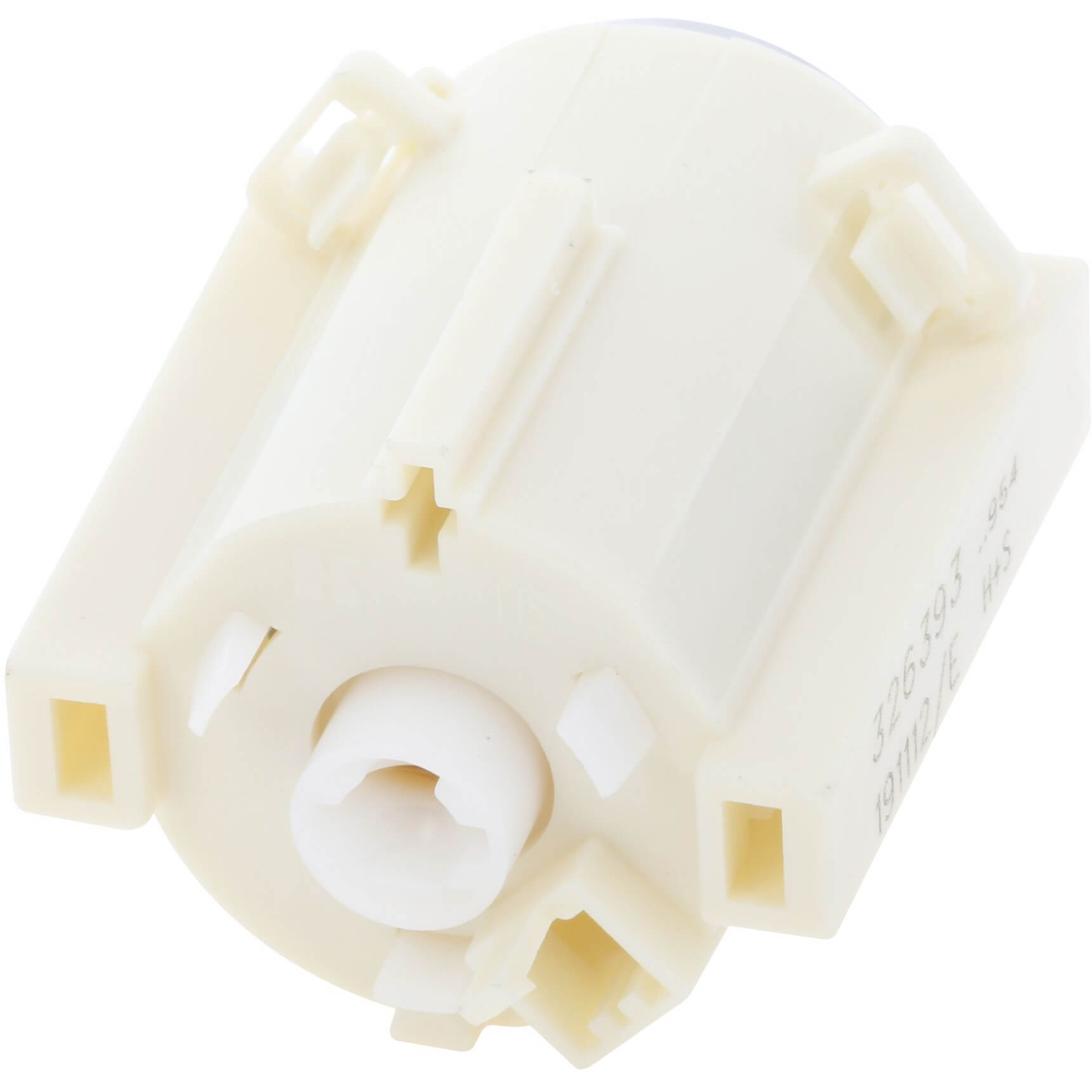 Drehgriff-Backofen weiss - Deckel Alu- mit Schaltergriffaufnahme (BD-00612496)