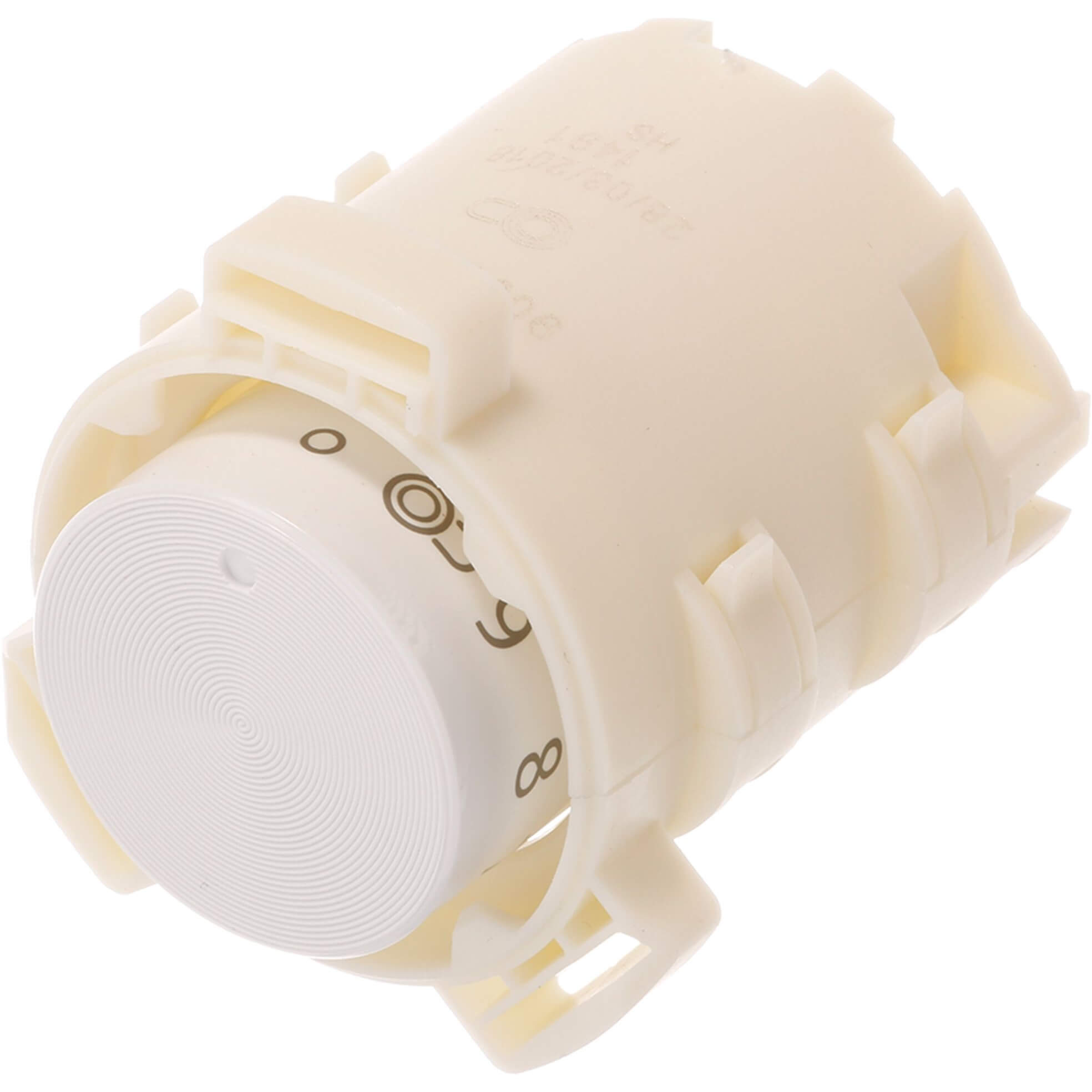 Drehgriff-Kochstelle mit Zonenzuschaltung rund- versenkbar- weiss- unbeleuchtet (BD-10004244)