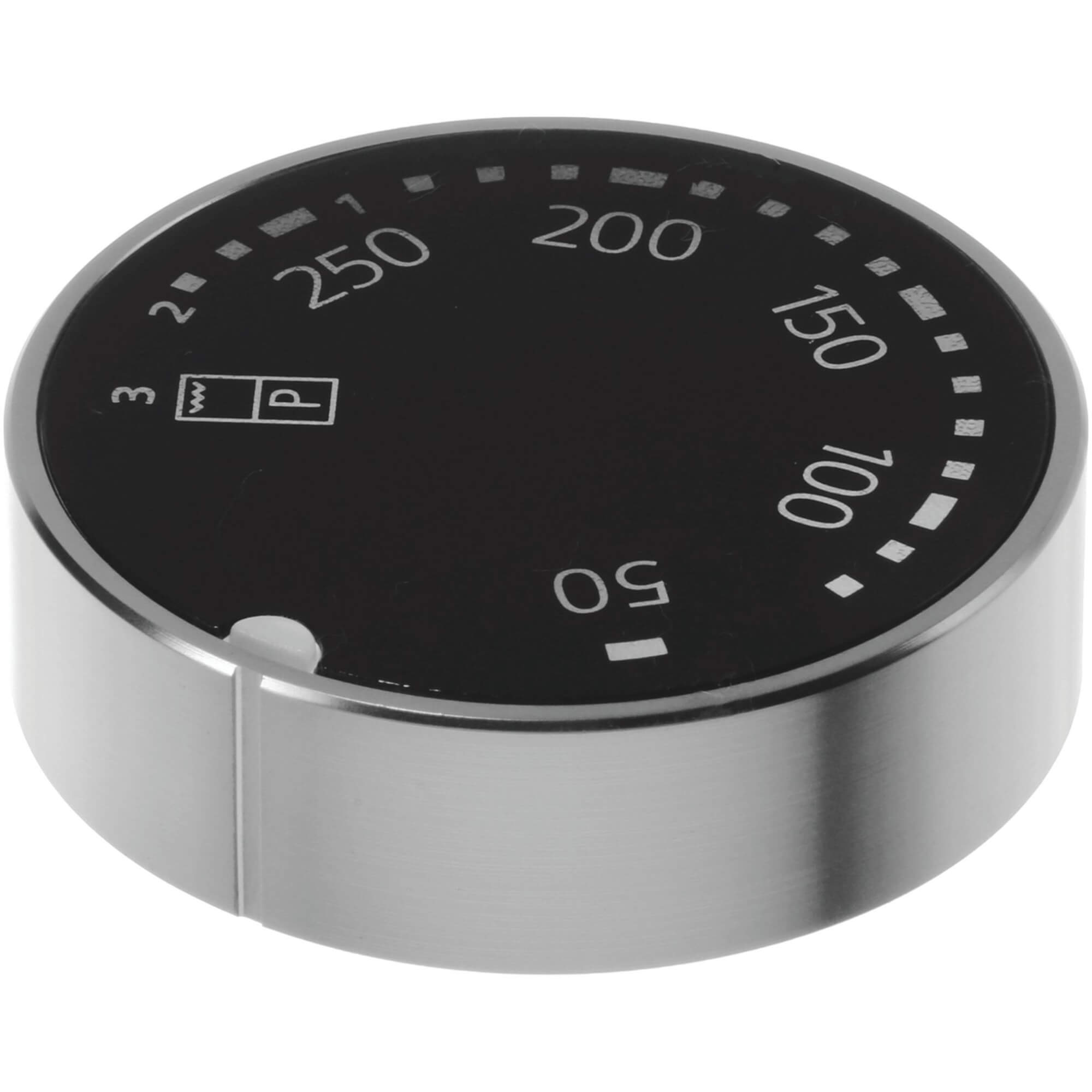 Drehgriff-Temperatur rund- feststehend- schwarz- beleuchtet- rund- feststehend- schwarz- beleuchtet (BD-10004314)