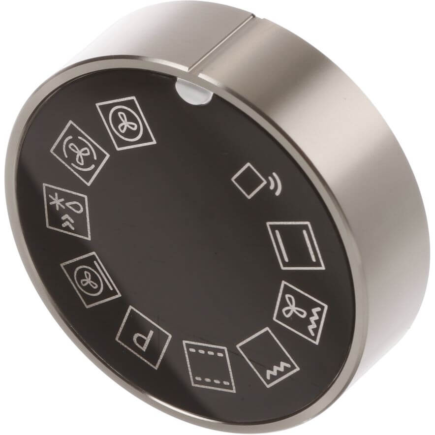 Drehgriff-Vorwahl rund- feststehend- schwarz- beleuchtet-  Drehgriff-Vorwahl rund- feststehend- schwarz- beleuchtet (BD-10015046)