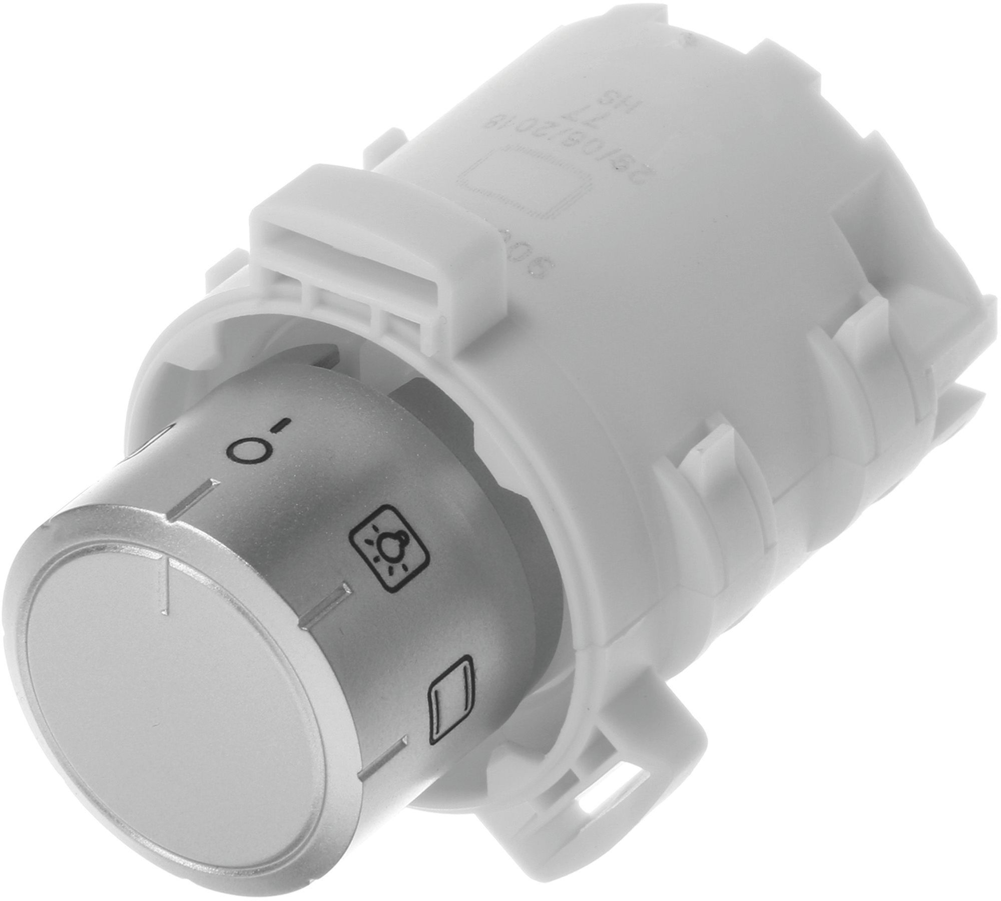 Drehgriff-Vorwahl rund- versenkbar- Edelstahl- unbeleuchtet (BD-10004248)