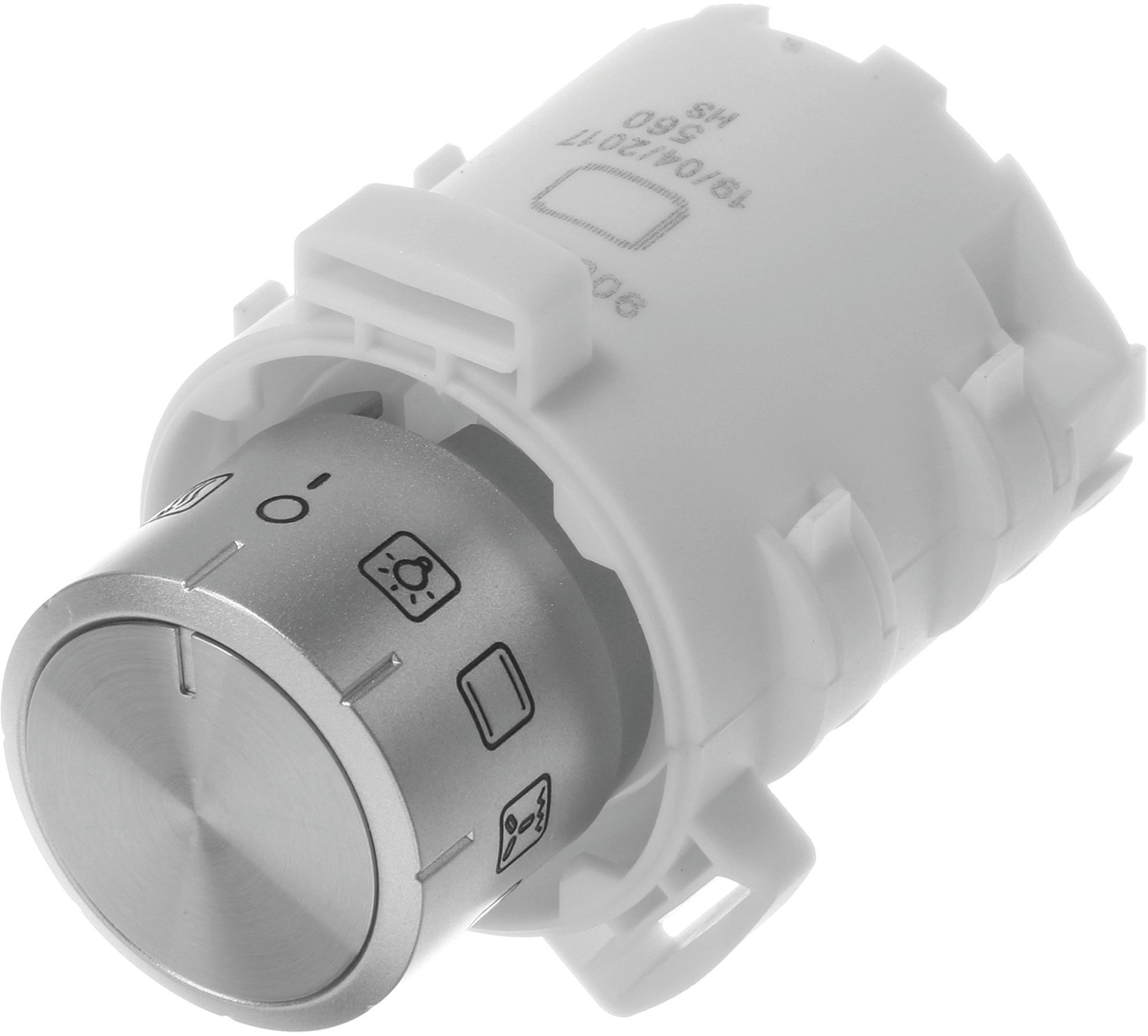 Drehgriff-Vorwahl rund- versenkbar- Edelstahl- unbeleuchtet (BD-10004250)