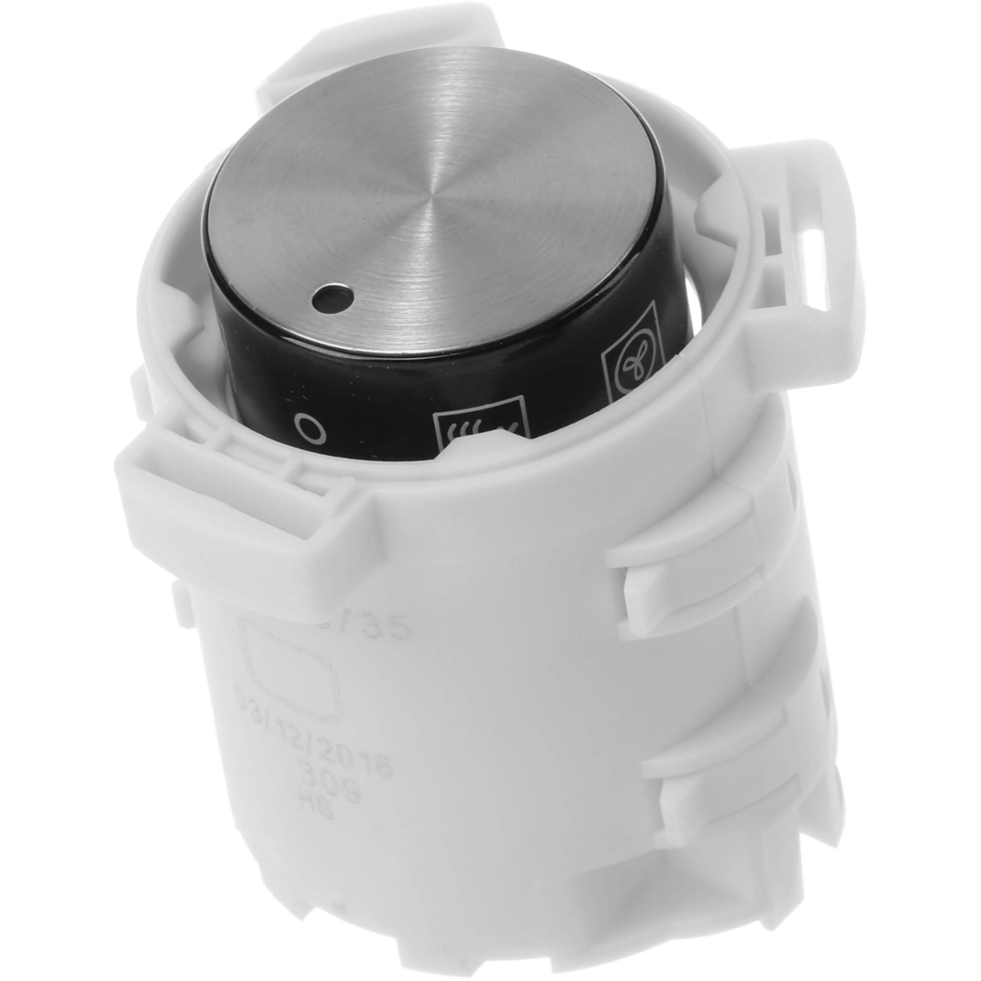 Drehgriff-Vorwahl rund- versenkbar- schwarz- unbeleuchtet-  Drehgriff-Vorwahl rund- versenkbar- schwarz- unbeleuchtet (BD-10010088)