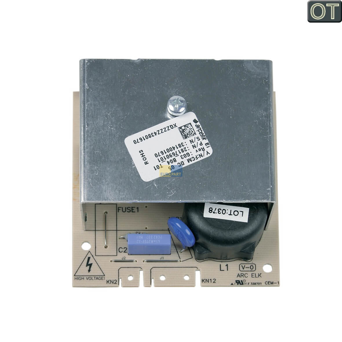 Drehzahlelektronik Beko 2817690101 f�r Frontlader Waschmaschine (KD-2817690101)