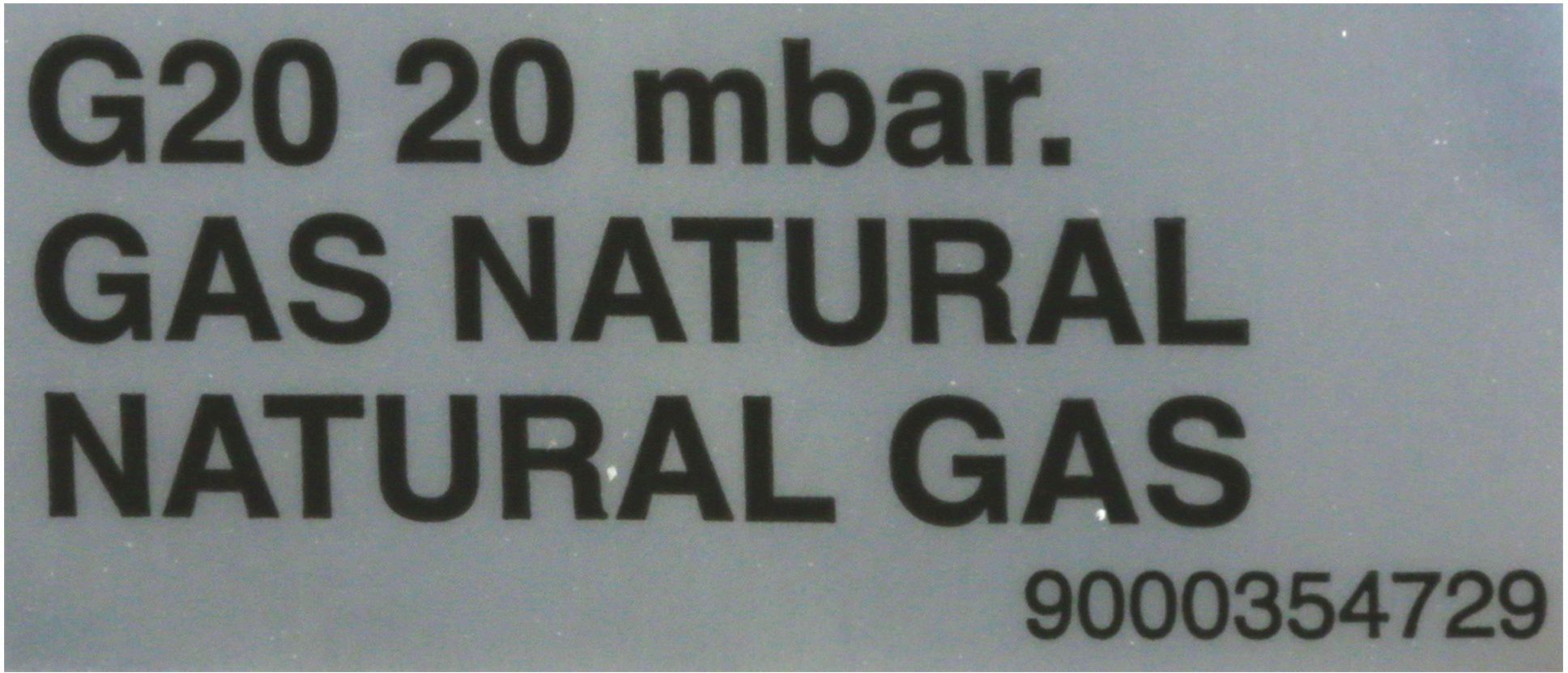 D�sensatz Erdgas G20-20MB  TG2011 SAB-AE (BD-00622830)