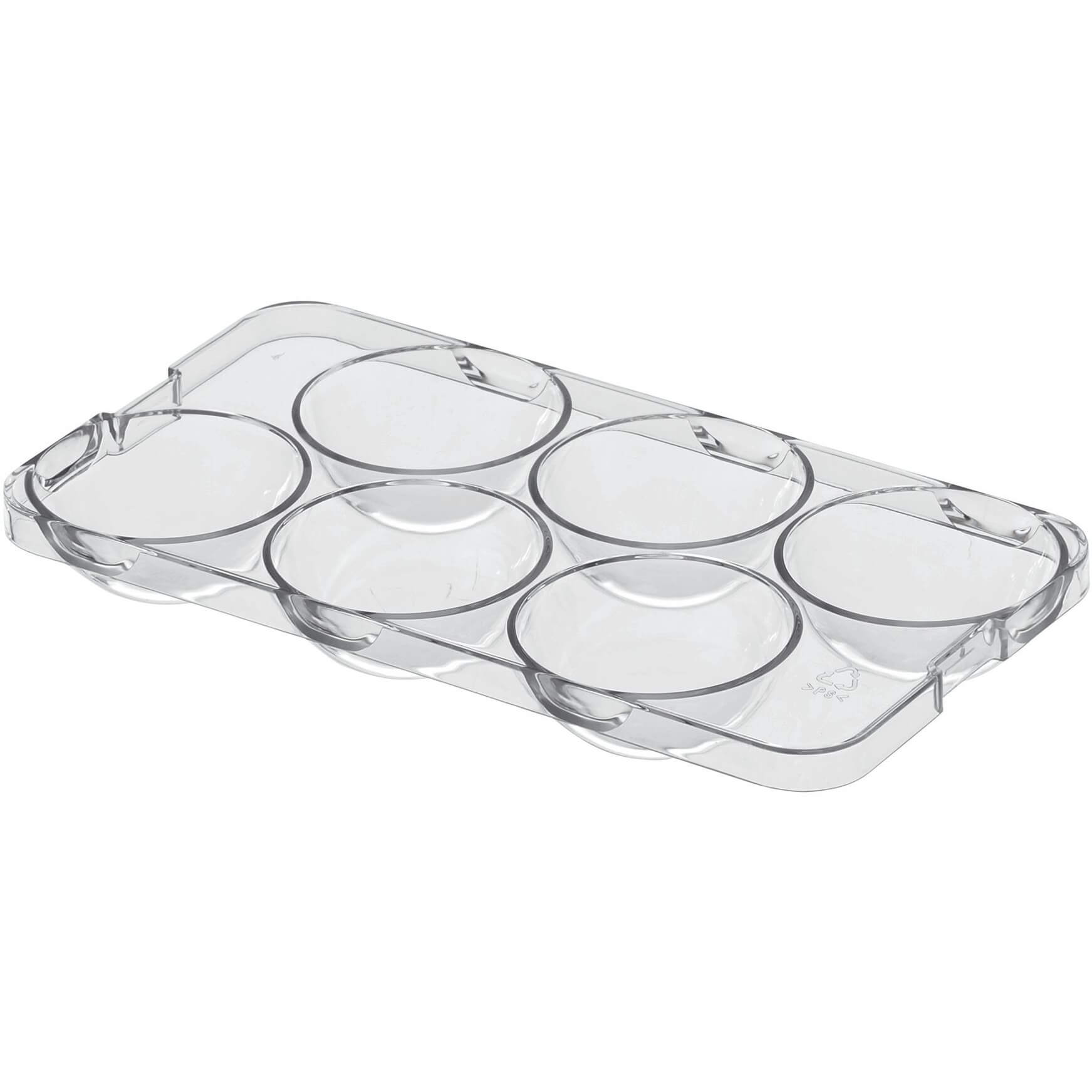Eiereinsatz BSH 00649479 168x88mm f�r 6 Eier in Abstellfach K�hlschrankt�re (00649479)
