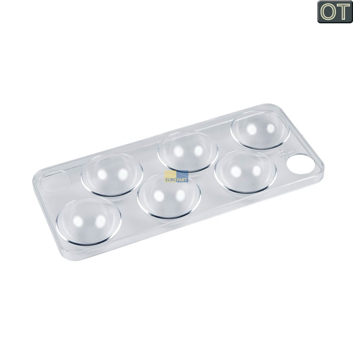 Eiereinsatz f�r T�rfach Bauknecht 481010470963 195x85mm in K�hlschrank (KD-481010470963)