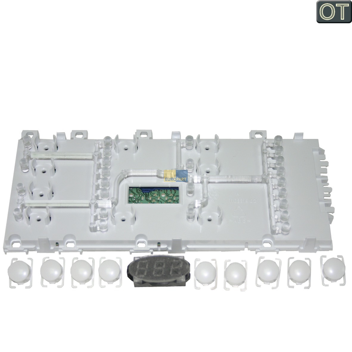 Elektronik Anzeigeelektronik AEG 110099107-2 Original für Waschmaschine (KD-1100991072)