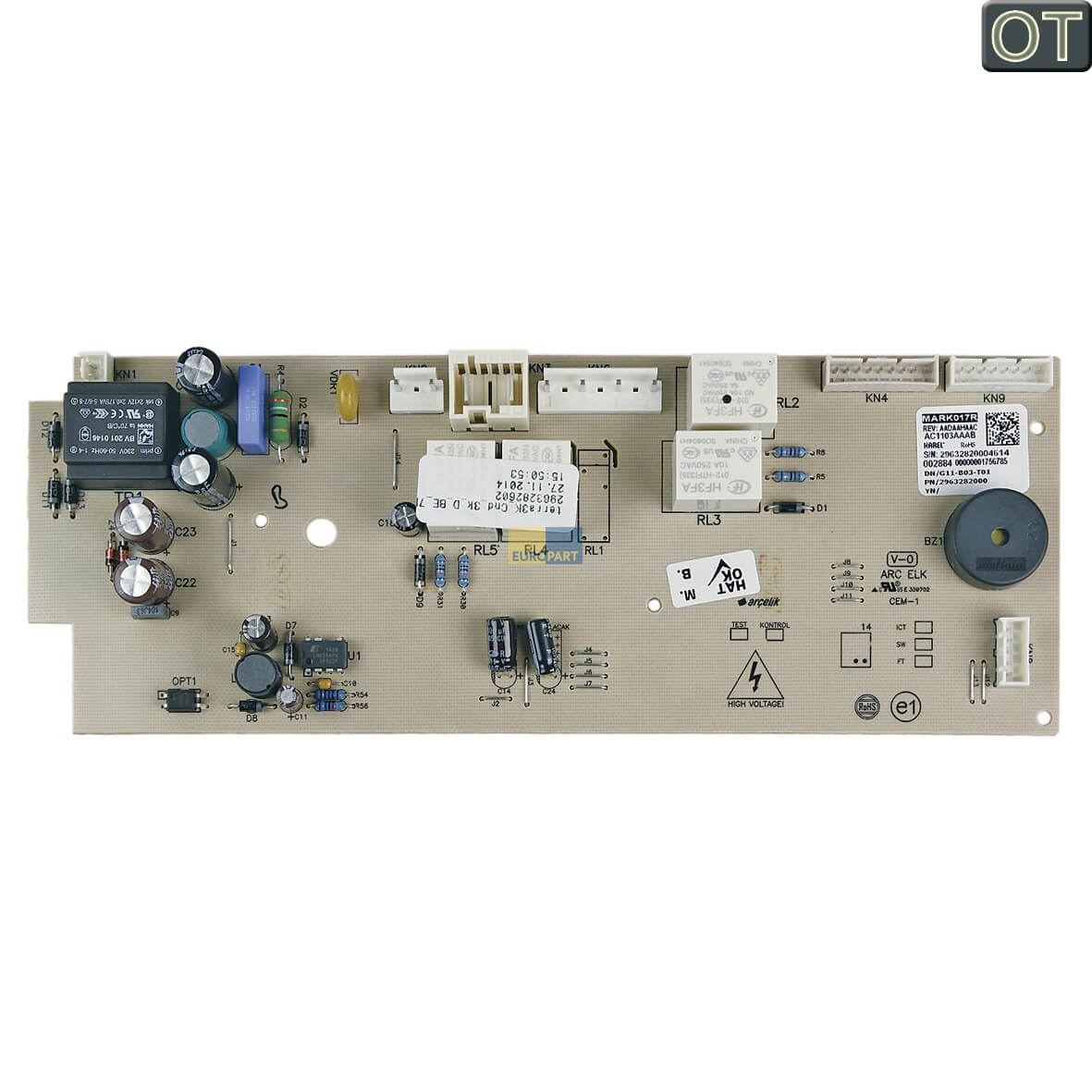 Elektronik Beko 2963282602 Steuermodul f�r Trockner (KD-2963282602)