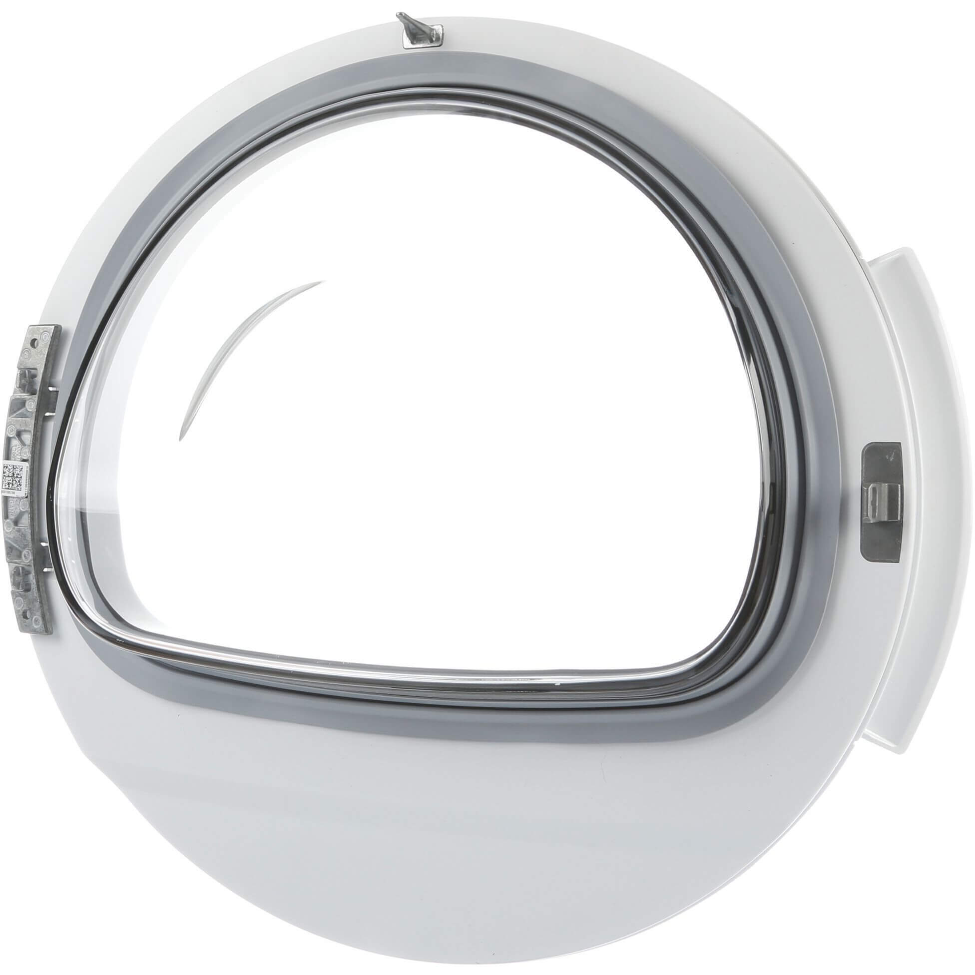 Fenster komplette T�r mit Glas (weiss-grau anthrazit) (BD-11012060)