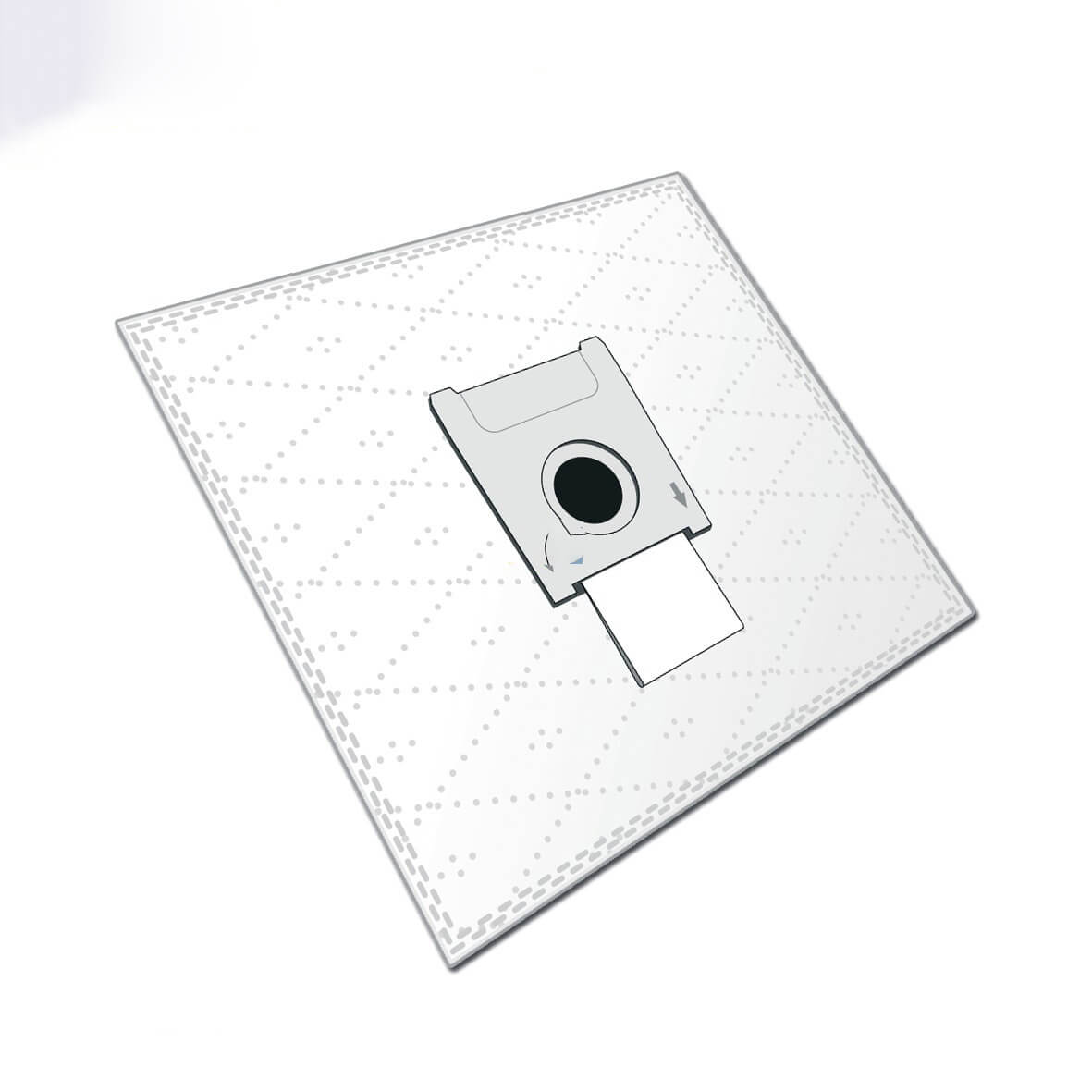 Filterbeutel BSH 17003048 Typ G ALL BBZ41FGALL f�r Bodenstaubsauger 4Stk (BD-17003048)