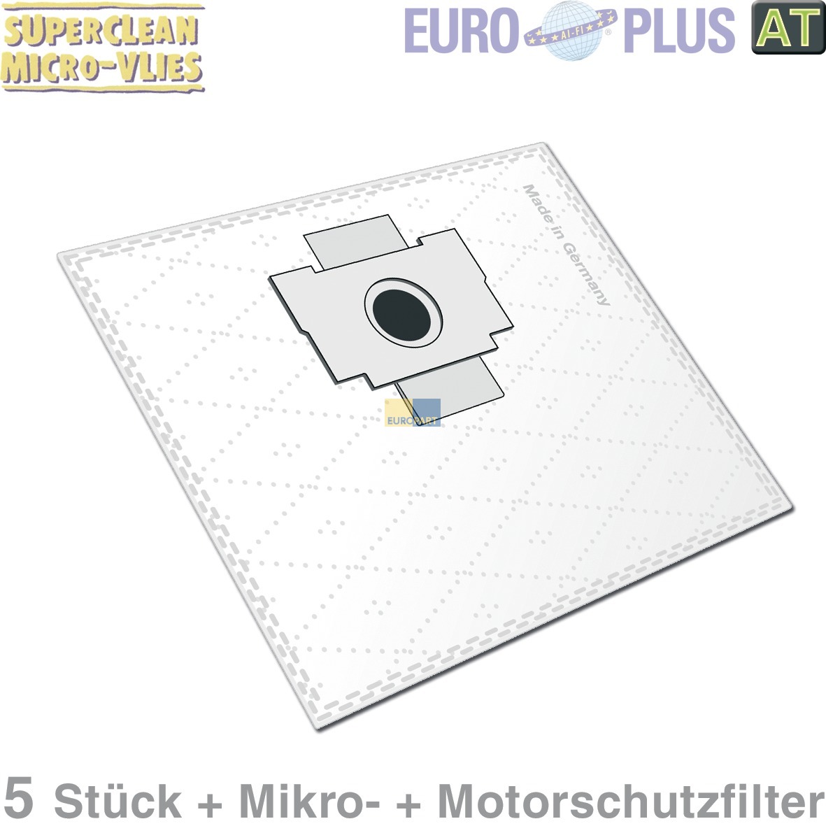 Filterbeutel Europlus OM1581 Vlies u-a- für Lloyds 5 Stk (KD-OM1581MICROVLIES)