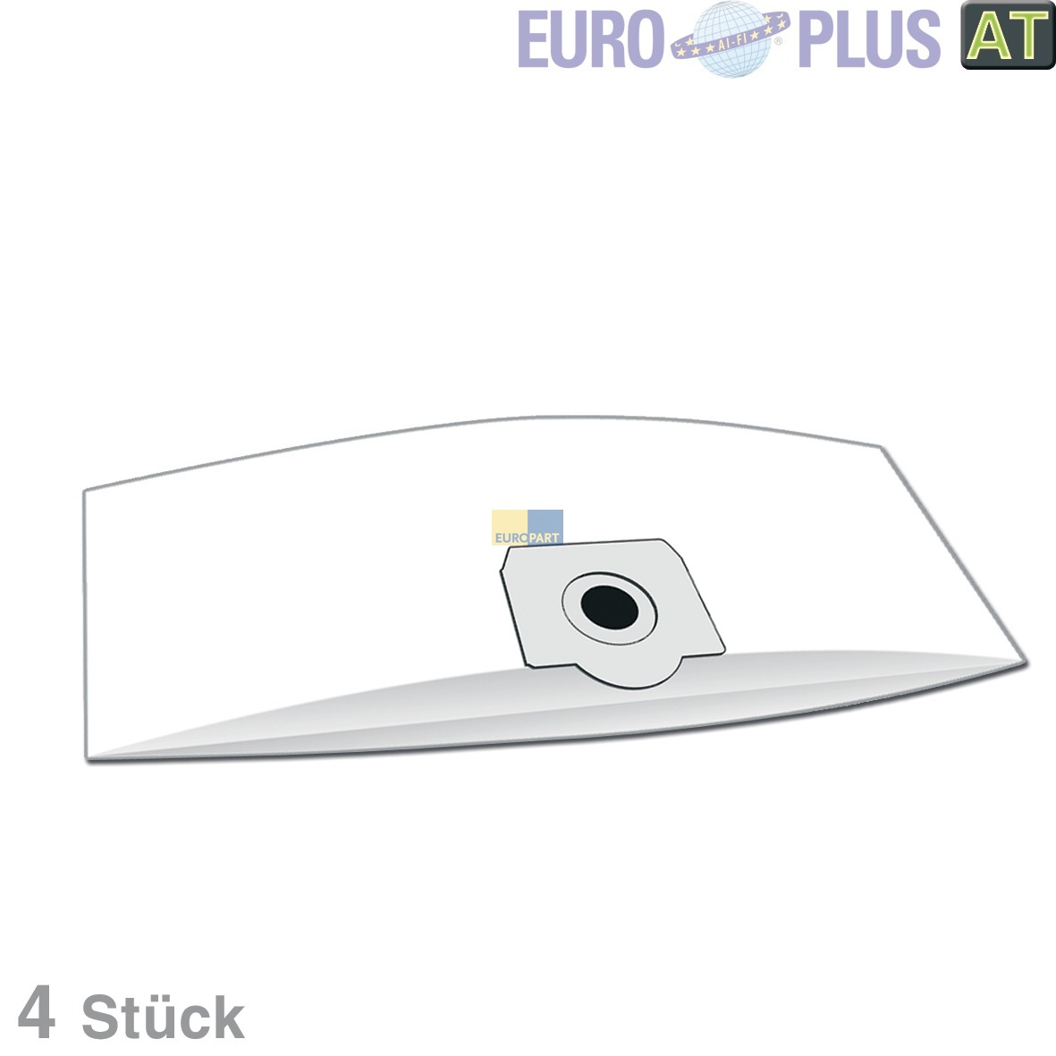 Filterbeutel Europlus  u-a- für Siemens VM Serie 4 Stk (KD-R5006)