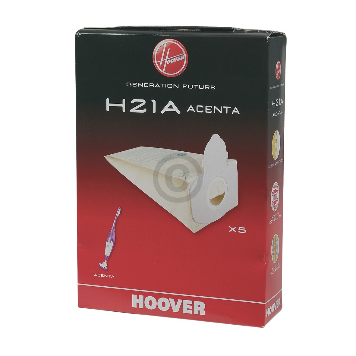 Filterbeutel HOOVER  H21A für Staubsauger 5Stk (KD-09173873)