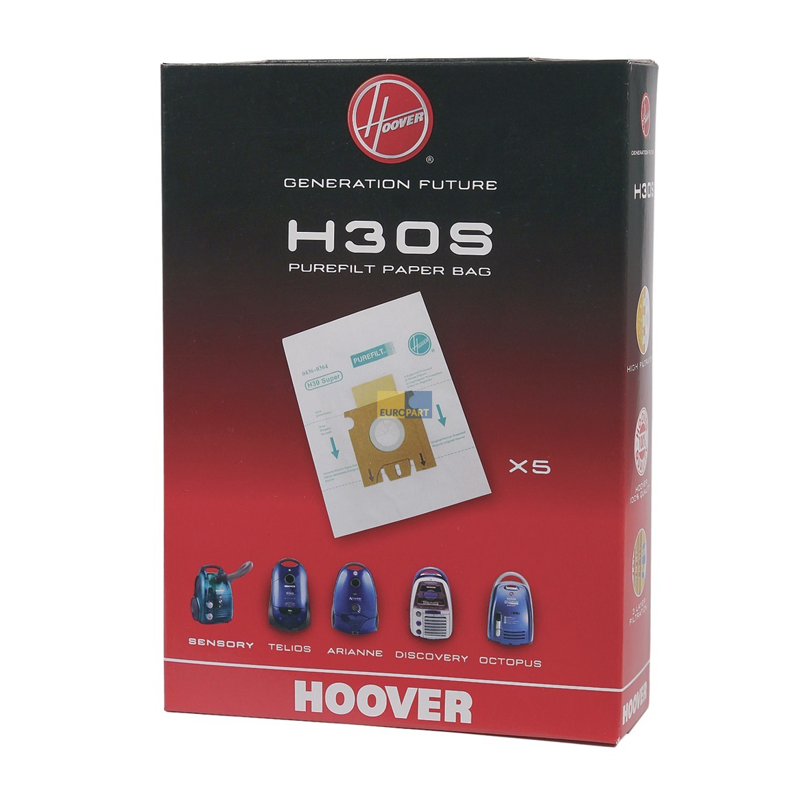 Filterbeutel HOOVER  H30S für Staubsauger 5Stk (EA-09178278)