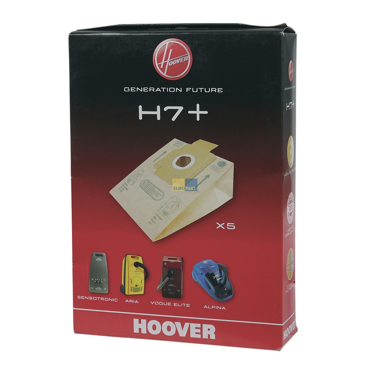 Filterbeutel HOOVER  H7+ fr Staubsauger 5Stk (KD-09026177) unter Reinigen/Staubsauger/Filterbeutel und Halter