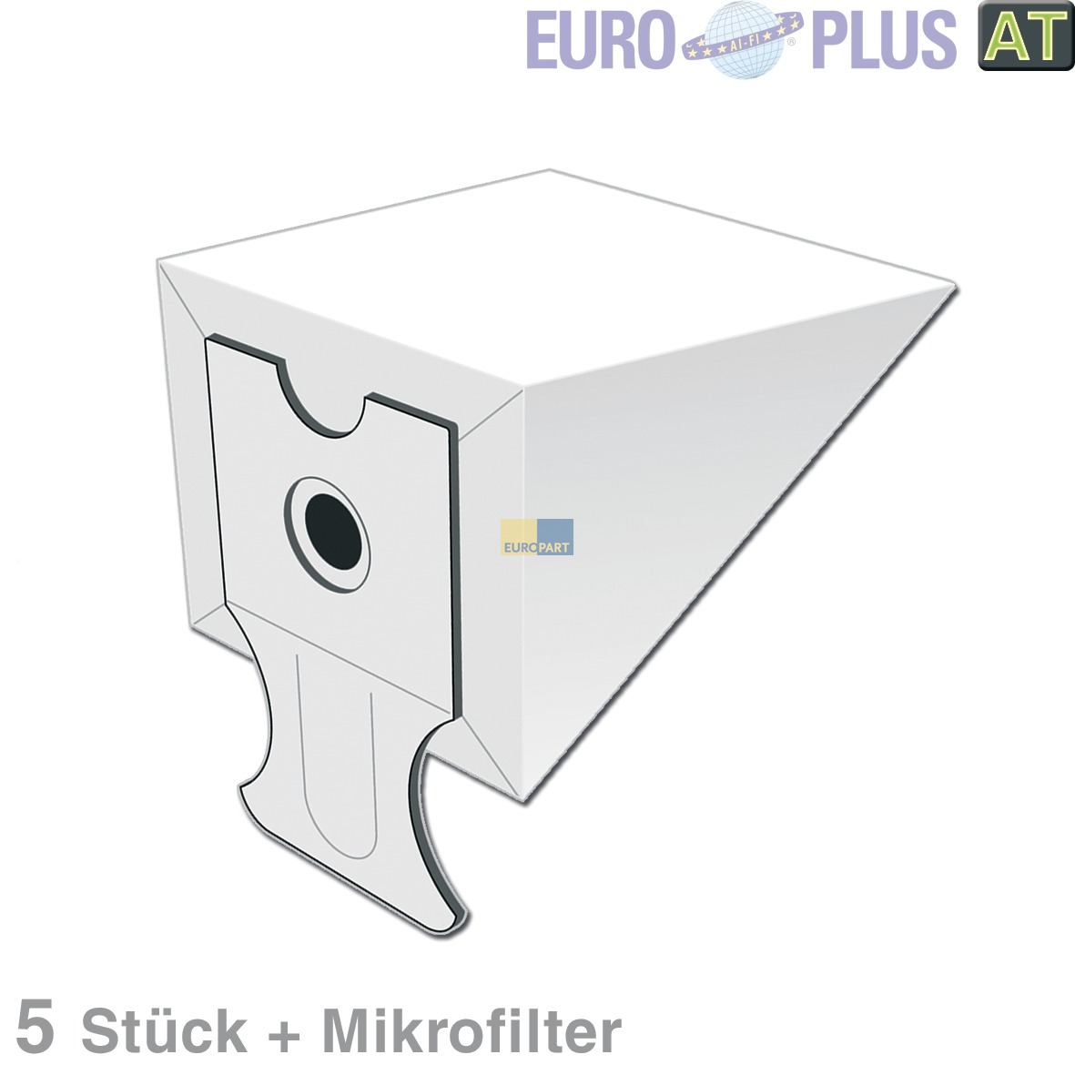 Filterbeutel Vlies Europlus  u-a- fr Progress Super 5 Stk (KD-P2015SH)