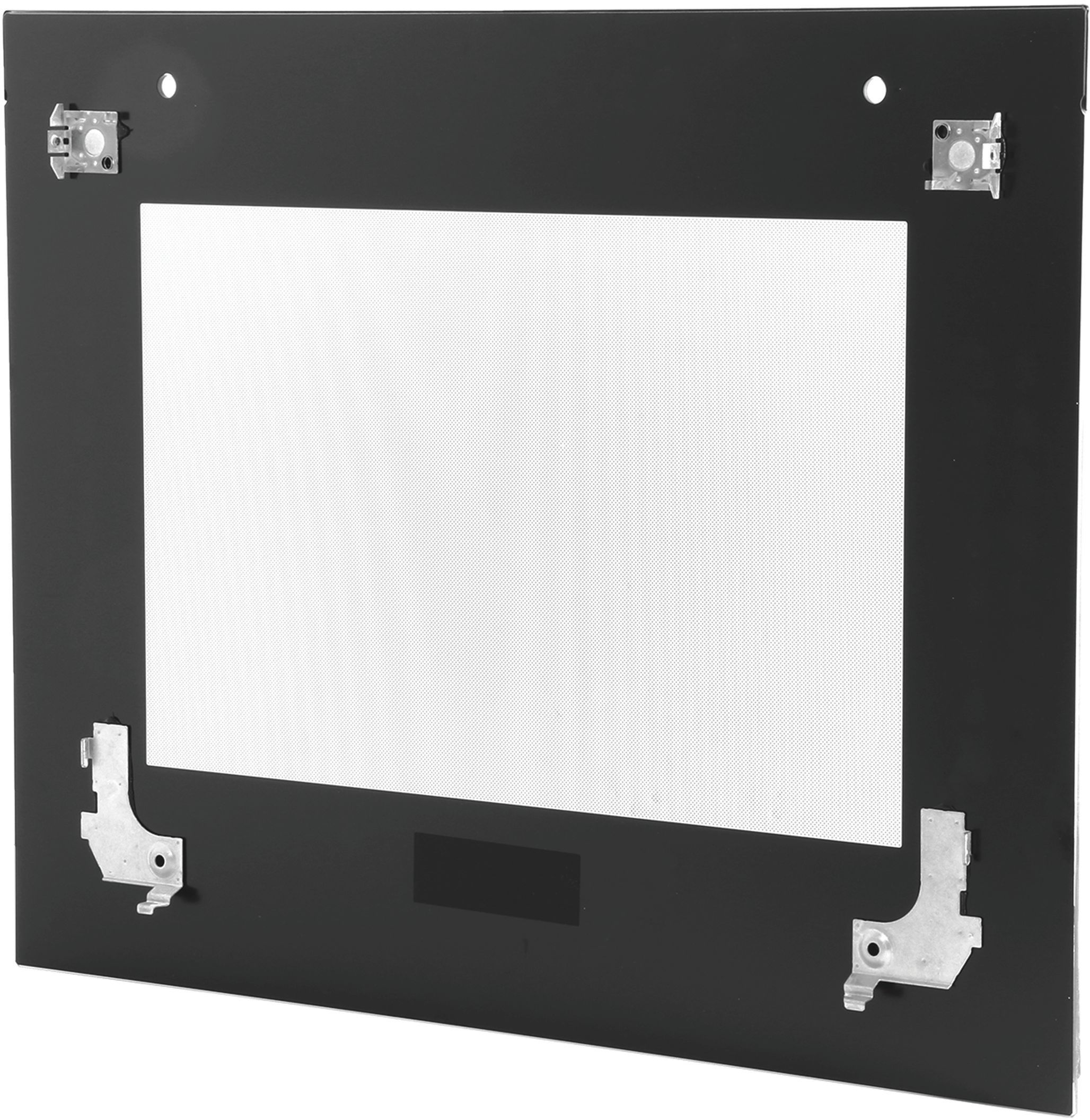 Frontglasscheibe Edelstahl - Schwarz (BD-00776169)